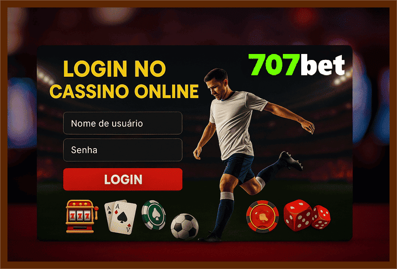 Figura 2 do login da 707BET