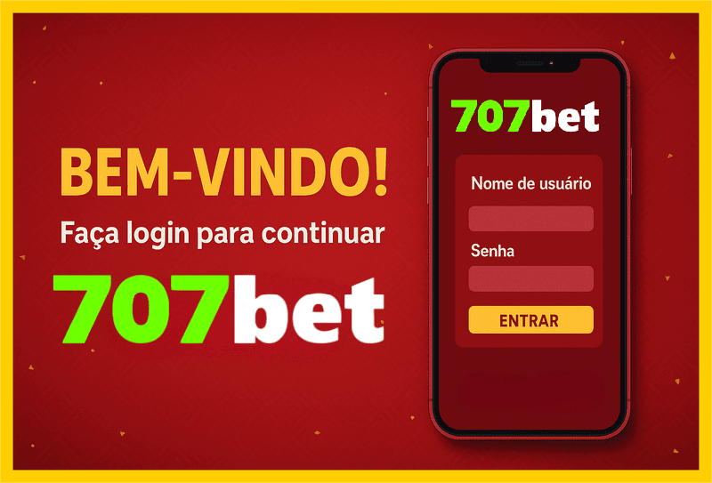 Figura 3 do login da 707BET